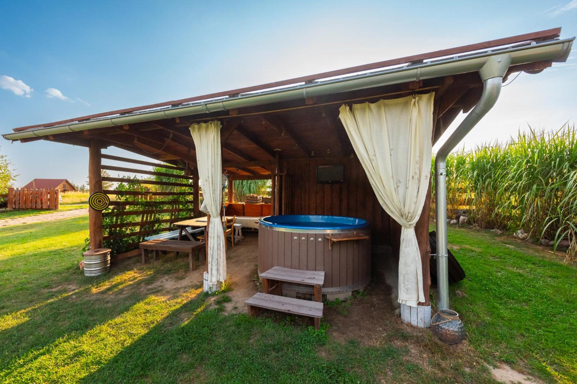 Nad Stawem Bogaczewo Villa Güldenboden Екстериор снимка