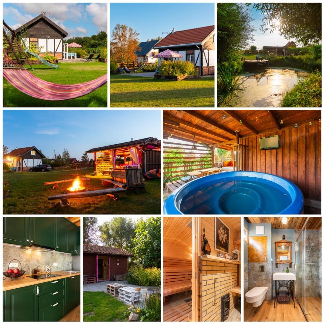Nad Stawem Bogaczewo Villa Güldenboden Екстериор снимка