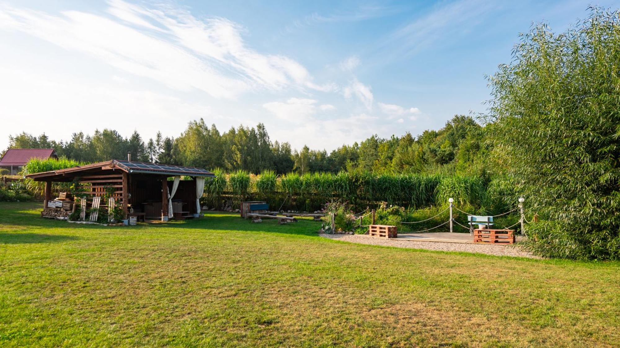 Nad Stawem Bogaczewo Villa Güldenboden Екстериор снимка